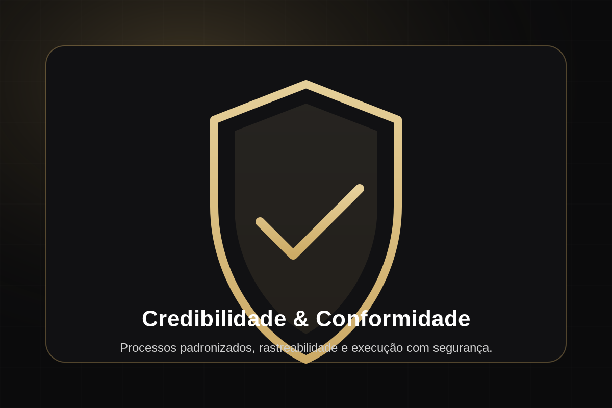 Credibilidade e Conformidade